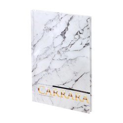 Блокнот А5  80л. Альт 3-80-072/40 Престиж "CARRARA" клетка, твердый переплет
