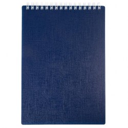 Блокнот А5  80л. Хатбер 80Б5В1гр_05309 "CANVAS синий" на гребне 081521