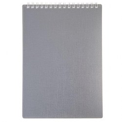 Блокнот А5  80л. Хатбер 80Б5В1гр_05314 "CANVAS серый" на гребне 081523