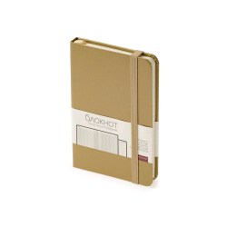 Блокнот А6 100л. Альт 3-102/06 "Megapolis Journal" золото 
