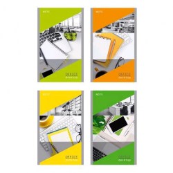 Блокнот А6  32л. БиДжи 4548 "Desk Top" на скрепке 