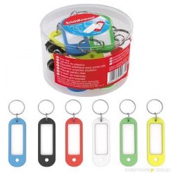 Брелок ErichKrause 360  д/ключей 60мм с инфо-окном