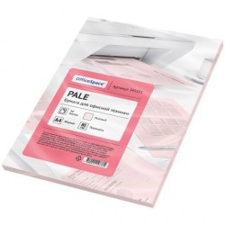 Бумага  OfficeSpace pale A4, 80г/м, 50л, РОЗОВЫЙ 245191