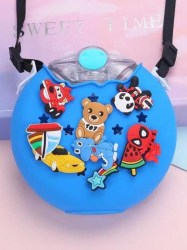 Бутылочка для воды Алеф TQ1009-01 "Сute donuts» blue 380мл