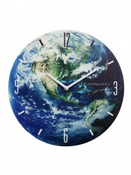 Часы  настенные 10886374 интерьерные Terra планета Земля, д-33,5см 