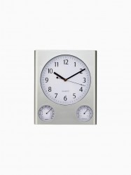 Часы  настенные 4460541 "Верность" термотр, гигрометр d=20см 29,5х25см 