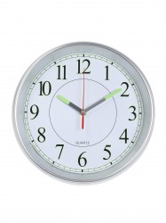 Часы  настенные 4637258 интерьерные "Илони" плавн ход, d=30см флюоресц   