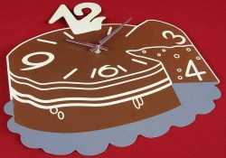 Часы  настенные PomidOro PAL-485019 "Шоколадный торт"