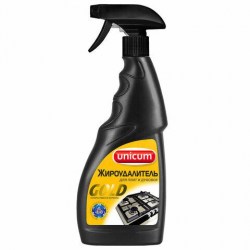 Ч/ср. UNICUM (Уникум) "Gold" 500мл спрейдля удаления жира/нагара с плит, духовок, грилей 604905