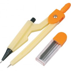 Циркуль Centrum 82162 "Козья ножка" + набор стержней 