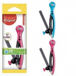 Циркуль Maped 018111 Essentials с карандашем, ассотри