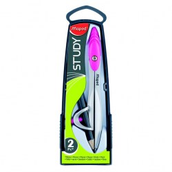 Циркуль Maped 1194306 с грифелем 0,5мм Study