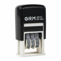 Датер GRM 4810 124131001 ленточный, пластик, 1стр, 20х3,8мм цифры С237743