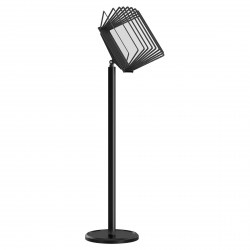 Демосистема напольная OfficeSpace 367784 с 10 панелями черная 