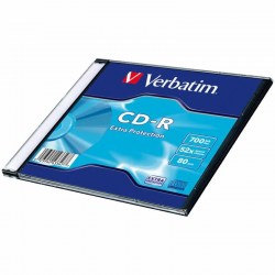 Диск CD-R 700Mb Verbatim 52x Slim 43347 278278