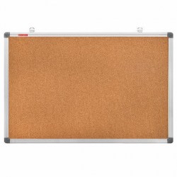 Доска пробковая  60*90см Brauberg 238308 алюминиевая рамка