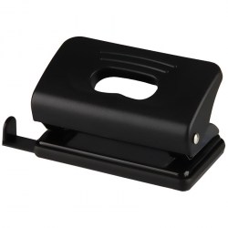 Дырокол  10л. OfficeSpace P_7114/222111 черный, пластиковый 222111