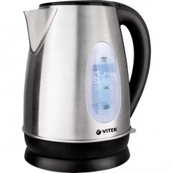 Электрочайник VITEK 1134 сталь  дисковый 1,7л