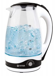 Электрочайник VITEK 7027 BW стекло
