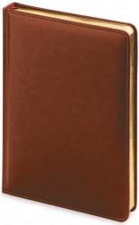 Ежедневник А4 Bruno Visconti 3-539/03 "Sidney Nebraska" коричневый, золотой срез 