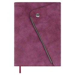 Ежедневник А5 Феникс 70618 СПИЛОК ДЕЛАВЭ бордовый, кожзам, 160л. недатир 146х211мм, ляссе