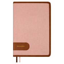 Ежедневник А5 Феникс 70640 ПИКЕ пепельно-коралловый, кожзам, 160л. недатир 146х211мм, ляссе