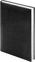 Ежедневник А5 Lamark 02409 "Classic" черный, кожзам, ляссе