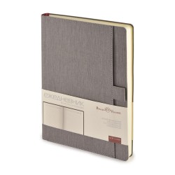Ежендевник А5 Bruno Visconti 3-215/06 "MARSEILLE" серый