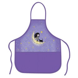 Фартук для труда Феникс 60002 "Девочка на луне" с карманами для девочек