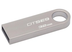 Флэш-диск Kingston 32Gb DataTraveler DTSE9H 32GB серебро USB 2.0 354849