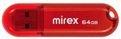 Флэш-диск Mirex CANDY RED 64GB USB 2.0 13600-FMUCAR64