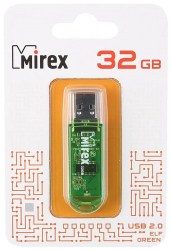 Флэш-диск Mirex ELF GREEN 32GB ecopack 3.0 13600-FMUGRE32