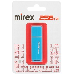 Флэш-диск Mirex LINE BLUE 256GB ecopack 3.0 13600-FM3LB256
