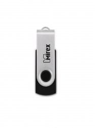 Флэш-диск Mirex SWIVEL BLACK 64GB  ecopack 13600-FMURUS64