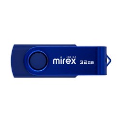 Флэш-диск Mirex SWIVEL DEEP BLUE 32GB  ecopack 3.0 13600-FM3BSL32