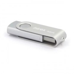Флэш-диск Mirex SWIVEL SILVER 32GB ecopack 13600-FM3SVS32