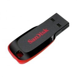 Флэш-диск SanDisk USB Flash 32Gb крас/черный SDCZ50-032 G-B35 Cruzer Blade