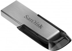 Флэш-диск SanDisk USB Flash 64Gb SDCZ73-064-G46 Cruzer Ultra Flair серебро/черный USB 3.0 343143