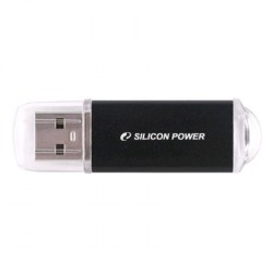 Флэш-диск SiliconPower 32GB USB Ultima II Black /метал.корпус/