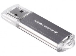 Флэш-диск SiliconPower 64GB USB2.0 Ultima II-I SP064GBUF2M01V1S серебро 689461