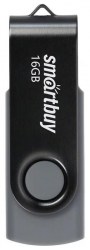 Флэш-диск Smart Buy 16Gb Twist USB 2.0 SB016GB2TWK черный Flash Drive 350470
