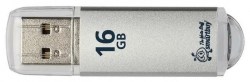 Флэш-диск Smart Buy 16Gb V-Cut USB 2.0 SB16GBVC-S серебро Flash Drive 222379
