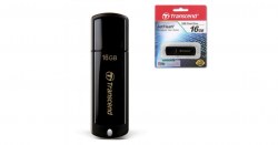 Флэш-диск Transcend 16GB TS16GJF350 USB 2.0 Jet Flash 350 черный 654280