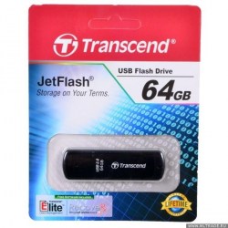 Флэш-диск Transcend 64GB TS64GJF350 USB 2.0 Jet Flash 350 черный 662849