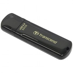 Флэш-диск Transcend 64GB TS64GJF700 USB 3.0 Jet Flash 700 черный 712554