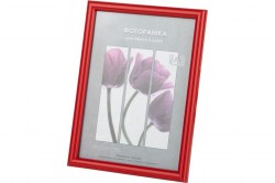 Фоторамка Art/Радуга 30*40см пластик Красный, стекло