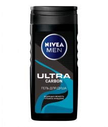 Гель д/душа NIVEA 82591 "ULTRA Carbon" 250мл. /муж/