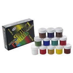 Гуашь 12цв. Гамма 221026 "Художественная" 20мл к/к 001402 