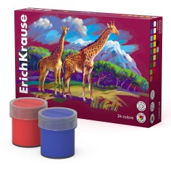 Гуашь 24цв. ErichKrause 61425 "Safari" 20мл