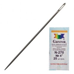 Игла цыганская для прошивки документов L100мм N 270 603555